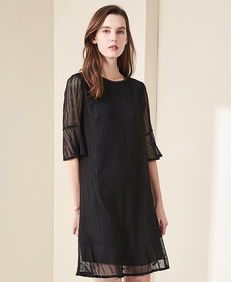 朗斯莉女裝進貨價幾折慕希圓領連衣裙